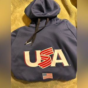 USA Baseball Large Hoodie